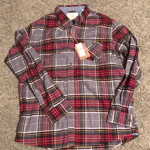 NWT Men’s Long Sleeve Flannel Shirt